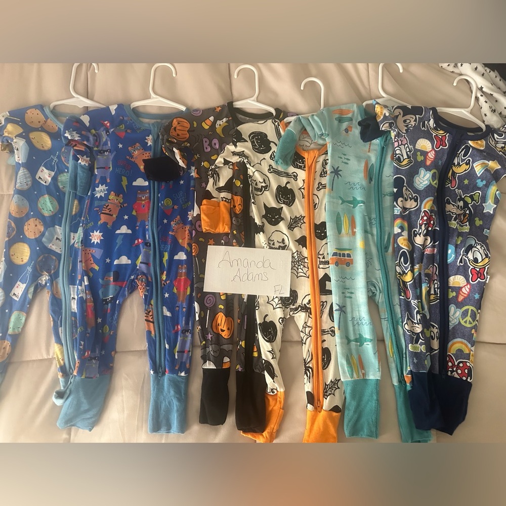 Little Sleepies One Piece Pajama Set